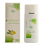 Shampooing Cheveux gras BIO, Flacon opaque blanc 150ml avec bouchon verseur 'flip over